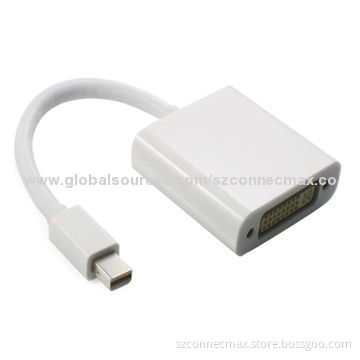 Mini DisplayPort to DVI Converter, DP to DVI Adapter, 1,080P High-resolution